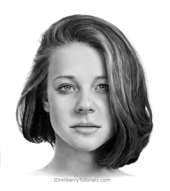 Realistic Pencil Portrait Drawing
